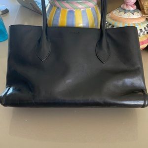 FURLA BLACK HANDBAG
